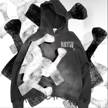 KBYW® WASHED HOODIE- Stronger Together